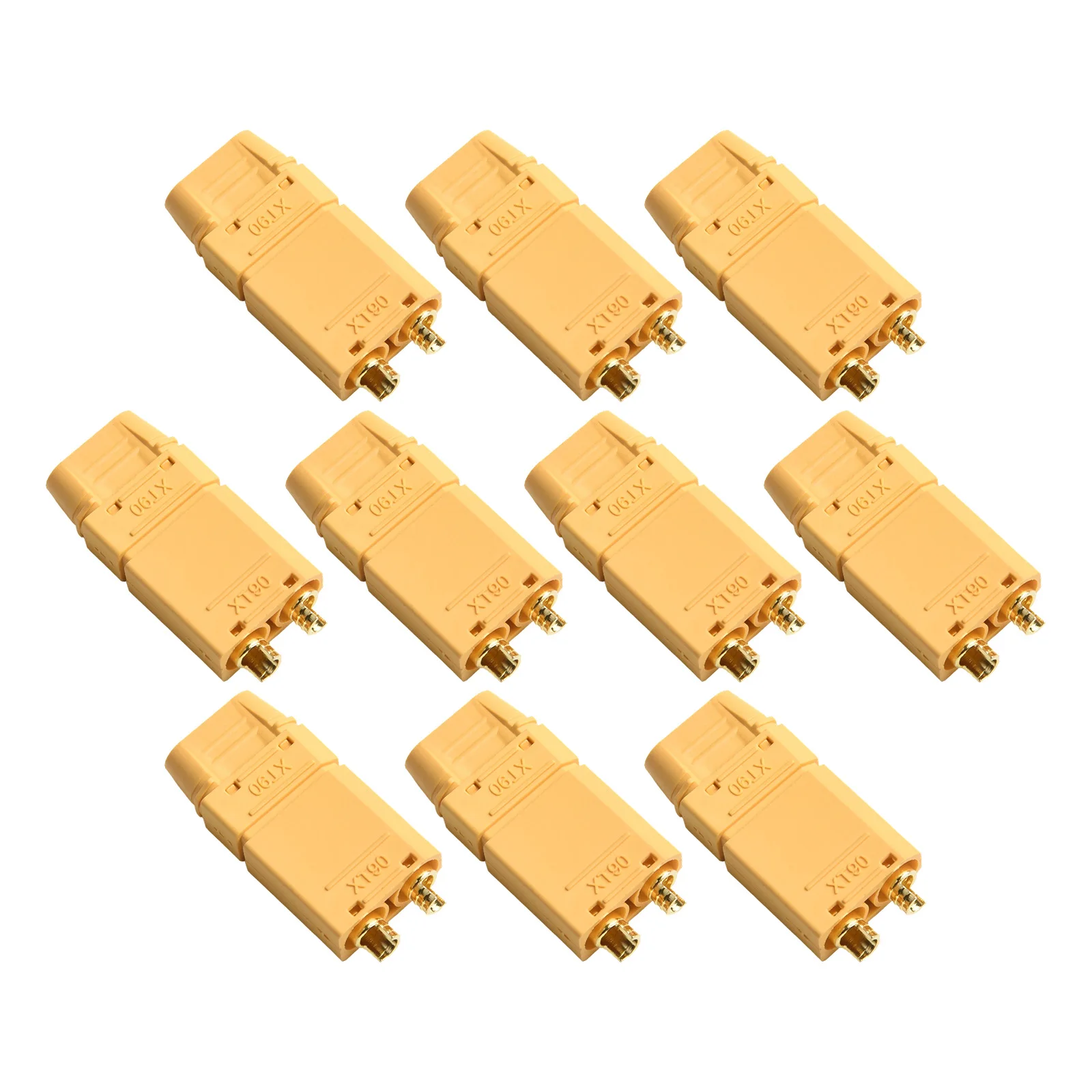 High Current Connectors For Rc Adapter Battery Connectors Power Connection Gold Plated Contacts Reliable Performance