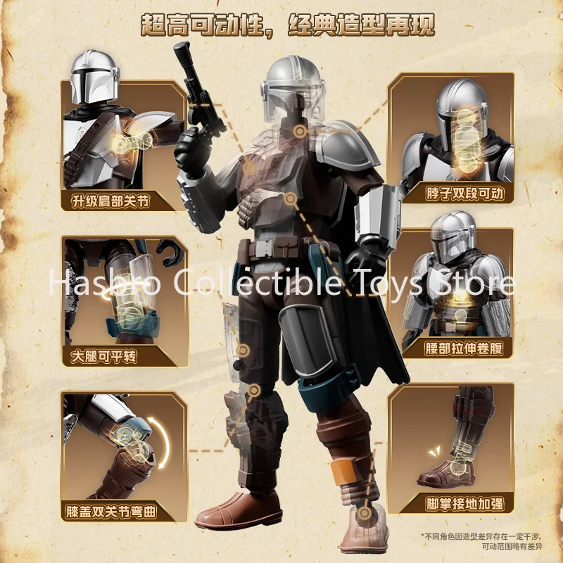 Blokees حرب النجوم صندوق أعمى إصدار النجوم 01 Mandalorian Moff Gideon Stormtrooper عمل الشكل التجمع نموذج اللعب هدية