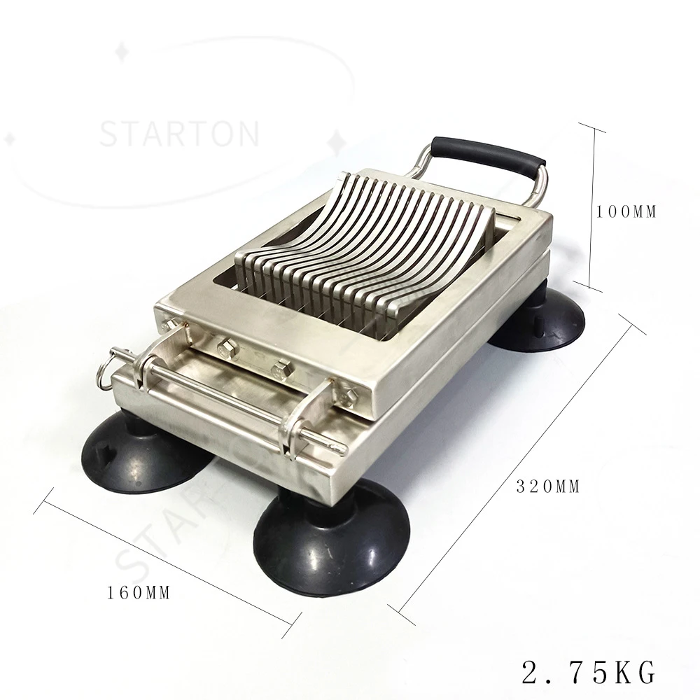 Steel French Fries Slicer Vegetable Food Cut Pieces Machine Heavy Duty Cutter For Potato Kitchen Gadgets