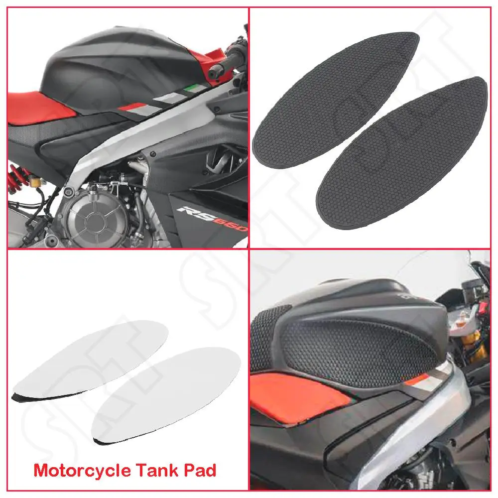 Fits for Aprilia RS660 Tuono 660 RS 2020 2021 2022 2023 Motorcycle Accessories Tank Pad Side Traction Knee Grips Anti Slip Pads