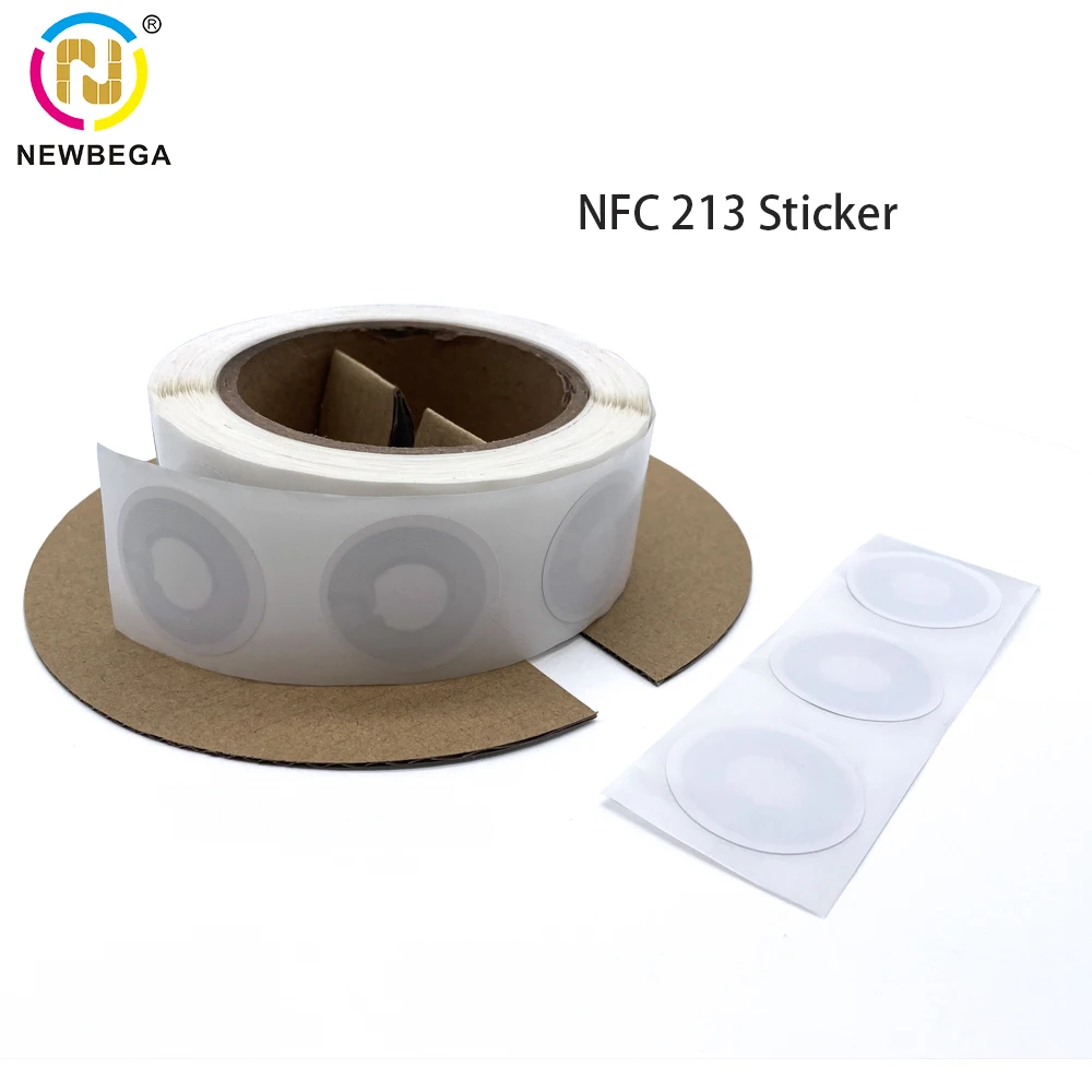 Genuine Ntag213 NFC Tag 13.56MHz ISO14443A Sticker NFC Phone Available RFID Tags Stickers