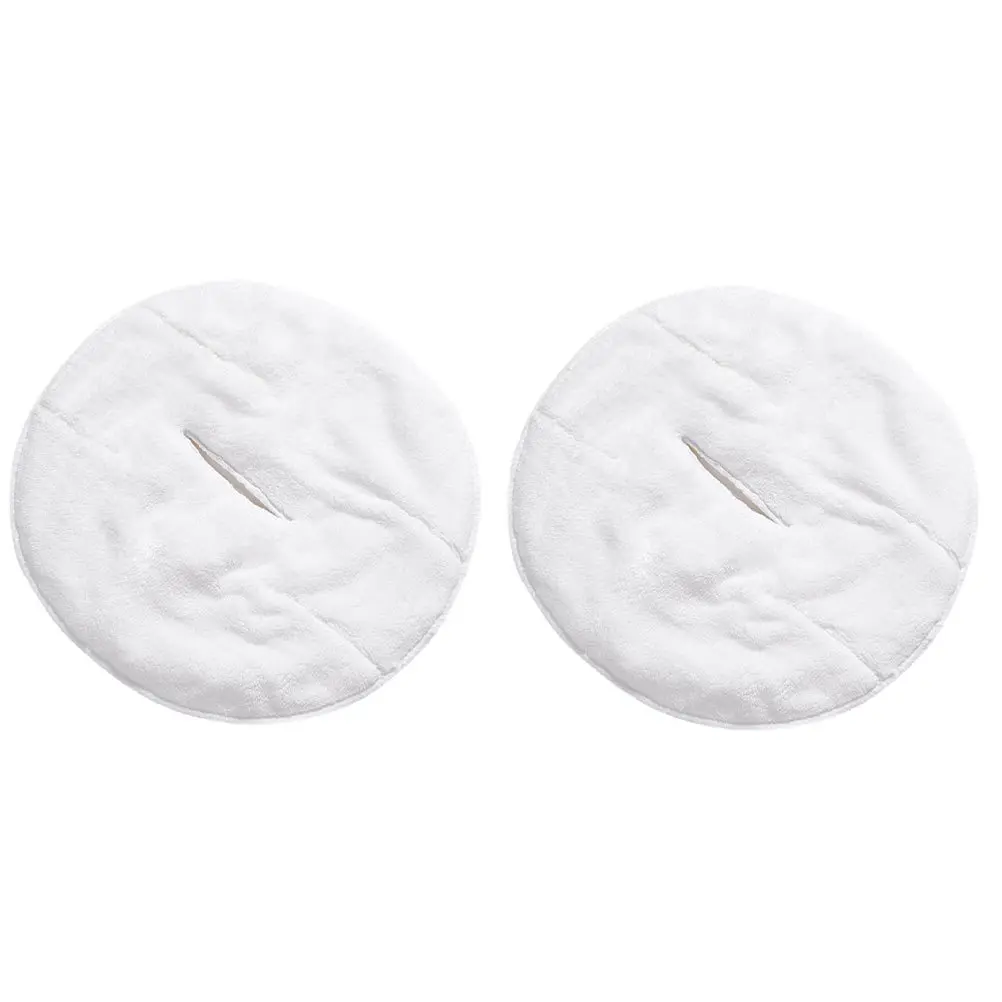 Asciugamano per il viso riutilizzabile da 2 pezzi Asciugamano per impacchi caldi e freddi per idratare la cura del viso Strumento per salone di bellezza delle donne
