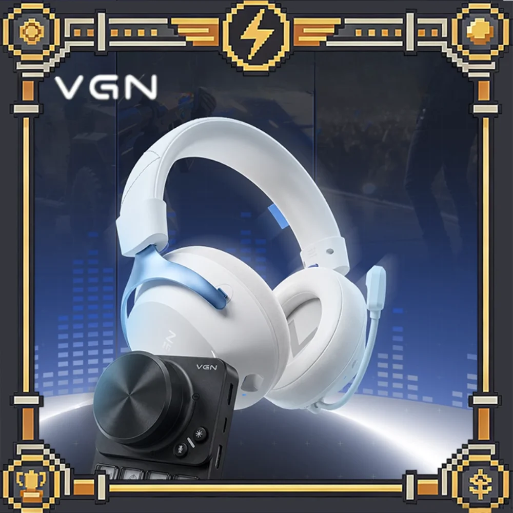 

VGN VXE Siren V2 Earphone Wired Headphone 3Mode Siren V2 Pro Max Wireless Gamer Headset With Audio Mixer Fps Gaming Headphones