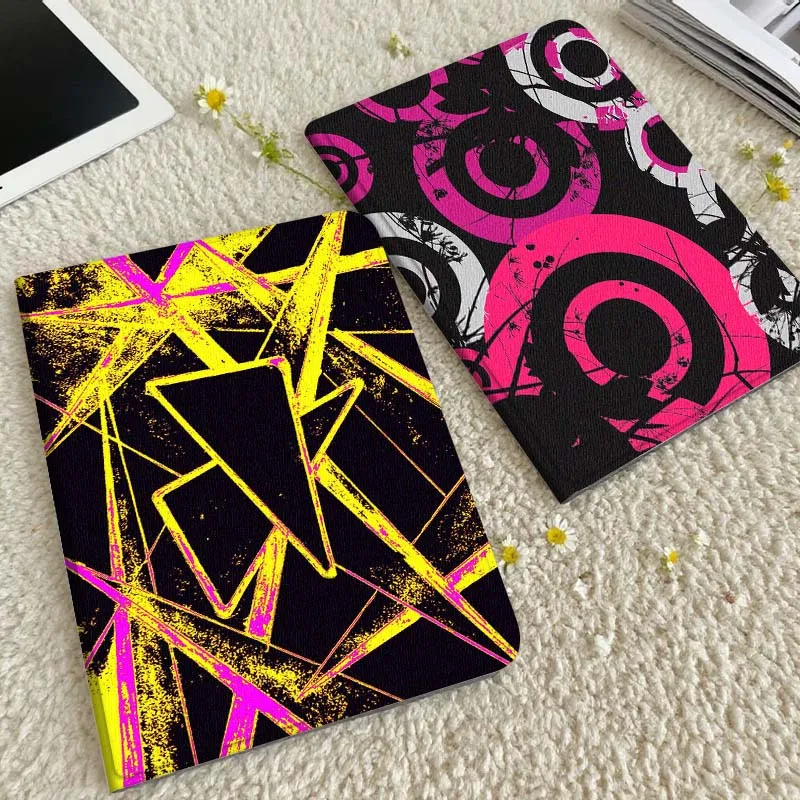 

Abstract Geometric Yellow Pink Tablet Case For Xiaomi Redmi Mini Pad SE K 2 4 5 6 7 8 2023 2025 11 8.8 11.2 10.1 Pro Gift