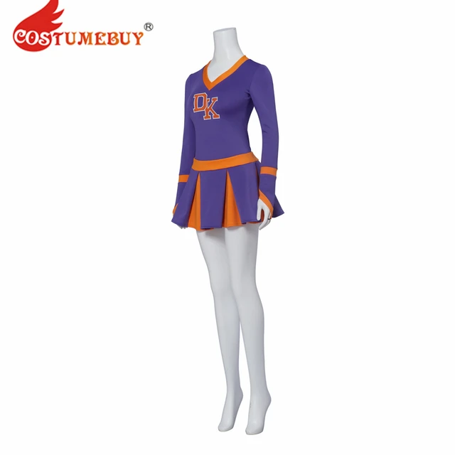 CostumeBuy Costume de verification jennifer s Body uniforme de pom pom girl violet du lycee DK jupe superieure AliExpress