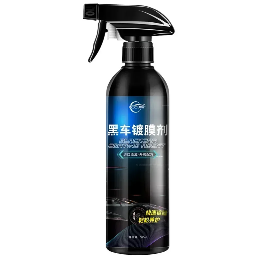 9H Ceramic Car Coating Paint Care Nano Hydrophobic Top Quick Coat Polish Polymer Detail Protection Liquid Wax Care for Black Car