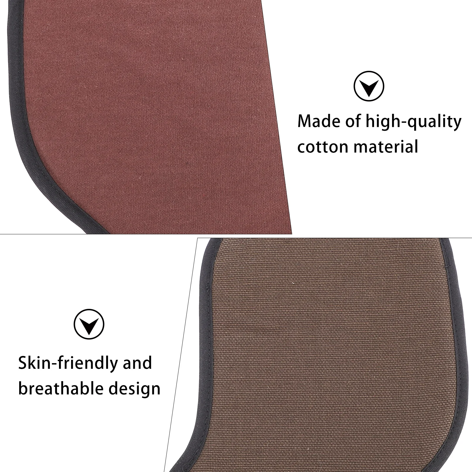 

1 pc Cotton Violin Chin Rest Cover 3/4-4/4 Size Comfortable Sweat-Absorbent Anti-Slip Pad For Long Playing Sessions Violin