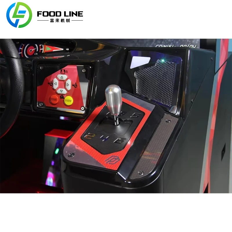 آلة لعبة سباق القيادة التي تعمل بقطع النقود المخصصة