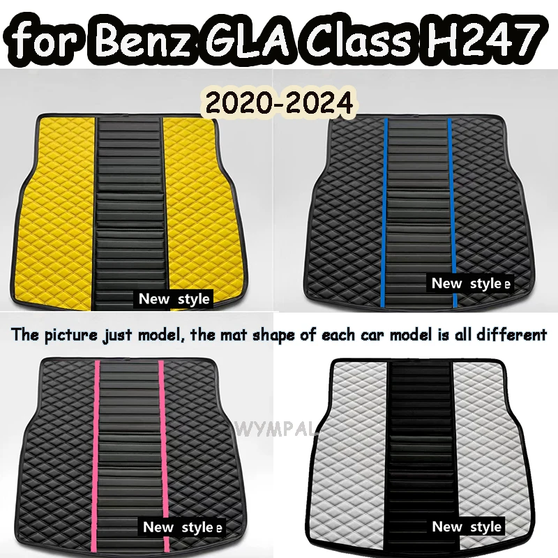 

Коврик в багажник автомобиля для Mercedes Benz GLA Class H247 2020 2021 2022 2023 2024, задняя крышка багажника, коврик, аксессуары для интерьера