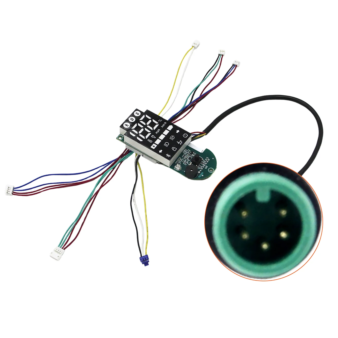 Electric Scooter Display Bluebooth Board Dashboard for Xiaomi 5 Max Scooter Display Motherboard Replacement Accessories