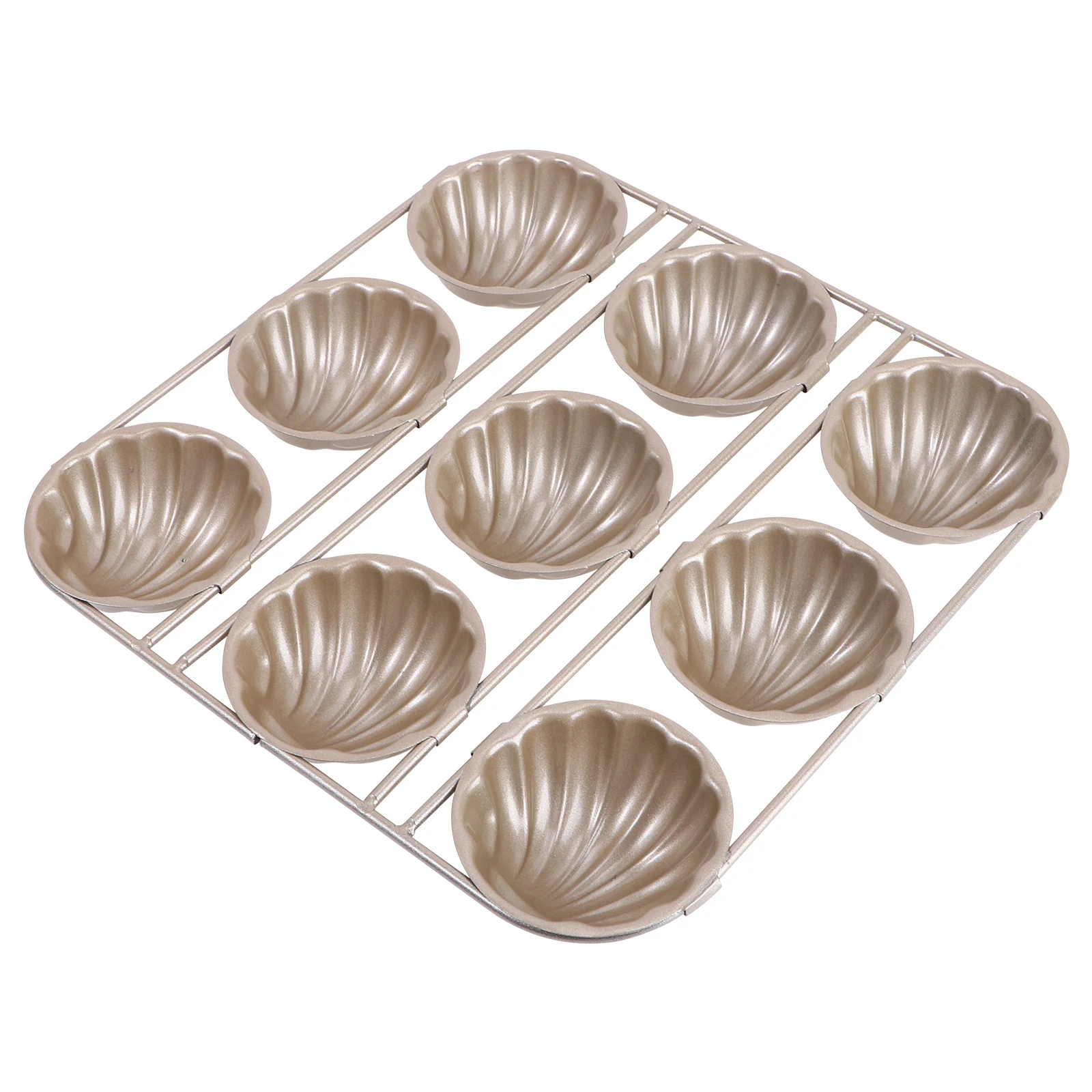 

9 Even Cake Mold Carbon Steel Banana Shell Shape Non Stick Bakeware Easy Clean Baking Tool Kitchen Barware