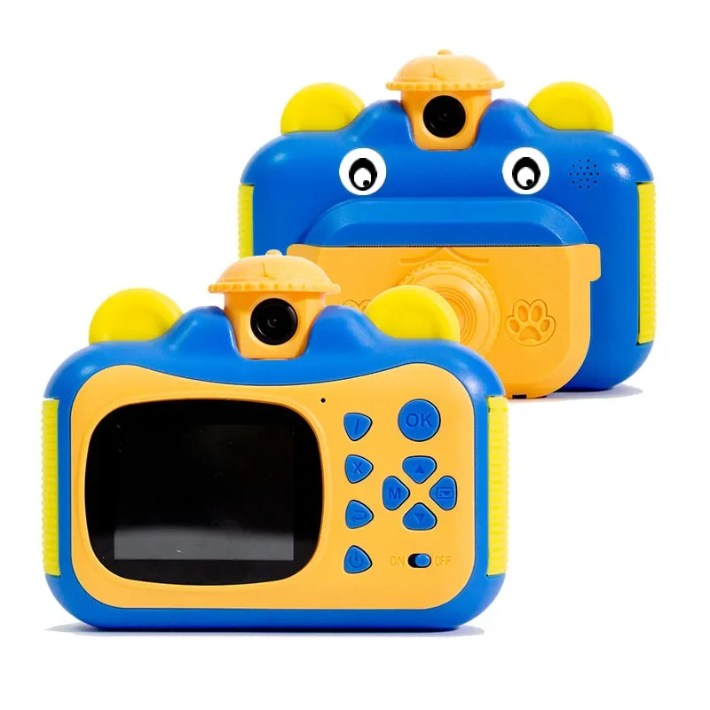 YYHC-Children Print Camera For Kids Mini Camera With Thermal Photo Paper Digital Camera Kids Gifts Toys