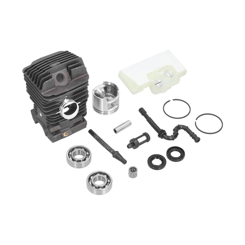 Grey Cylinder Piston Kit Metal Compact Chainsaw Cylinder Set Easy to Install for STIHL 029 039 MS 290 310 390