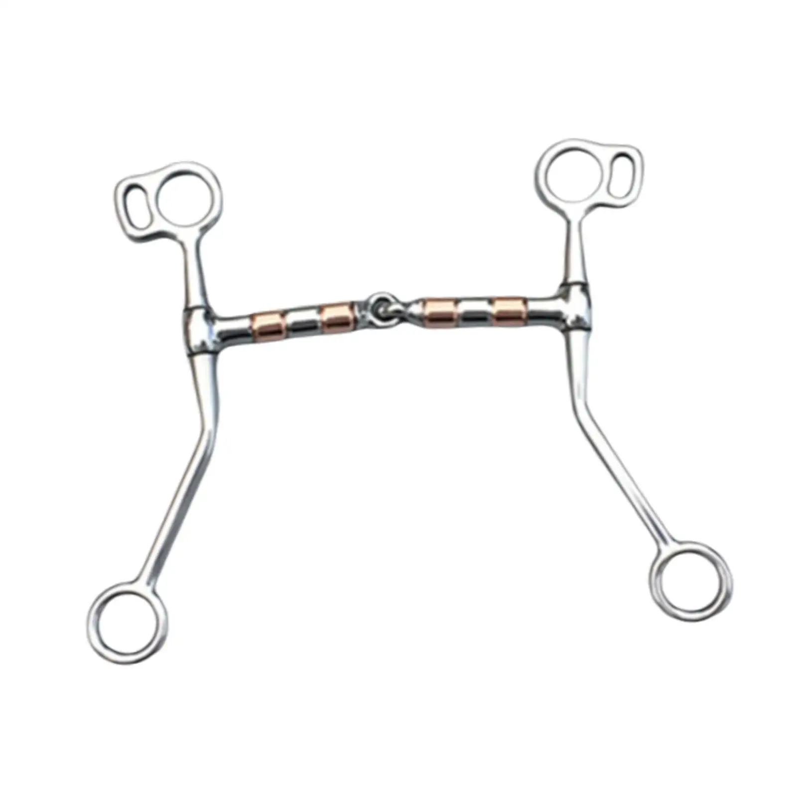

Stainless Steel Horsebit Equestrian Supplies Rust Resistant Sturdy Professional Gag Bit Horse Equipment for Horse Training