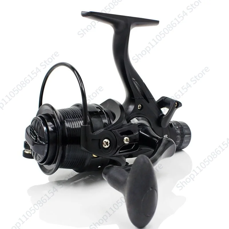 JY double unloading fishing wheel double full metal line cup front and rear brake carp wheel European carp fishing line wheel