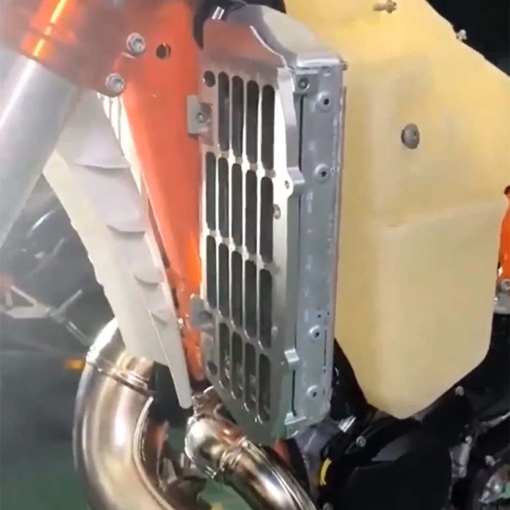 Motorrad-Kühlergrill-Schutzabdeckung für KTM 125 - 500cc EXC EXCF XC XCF XCFW SX SXF XCW Husqvarna TE FE TC TX FC FX – Detail 6