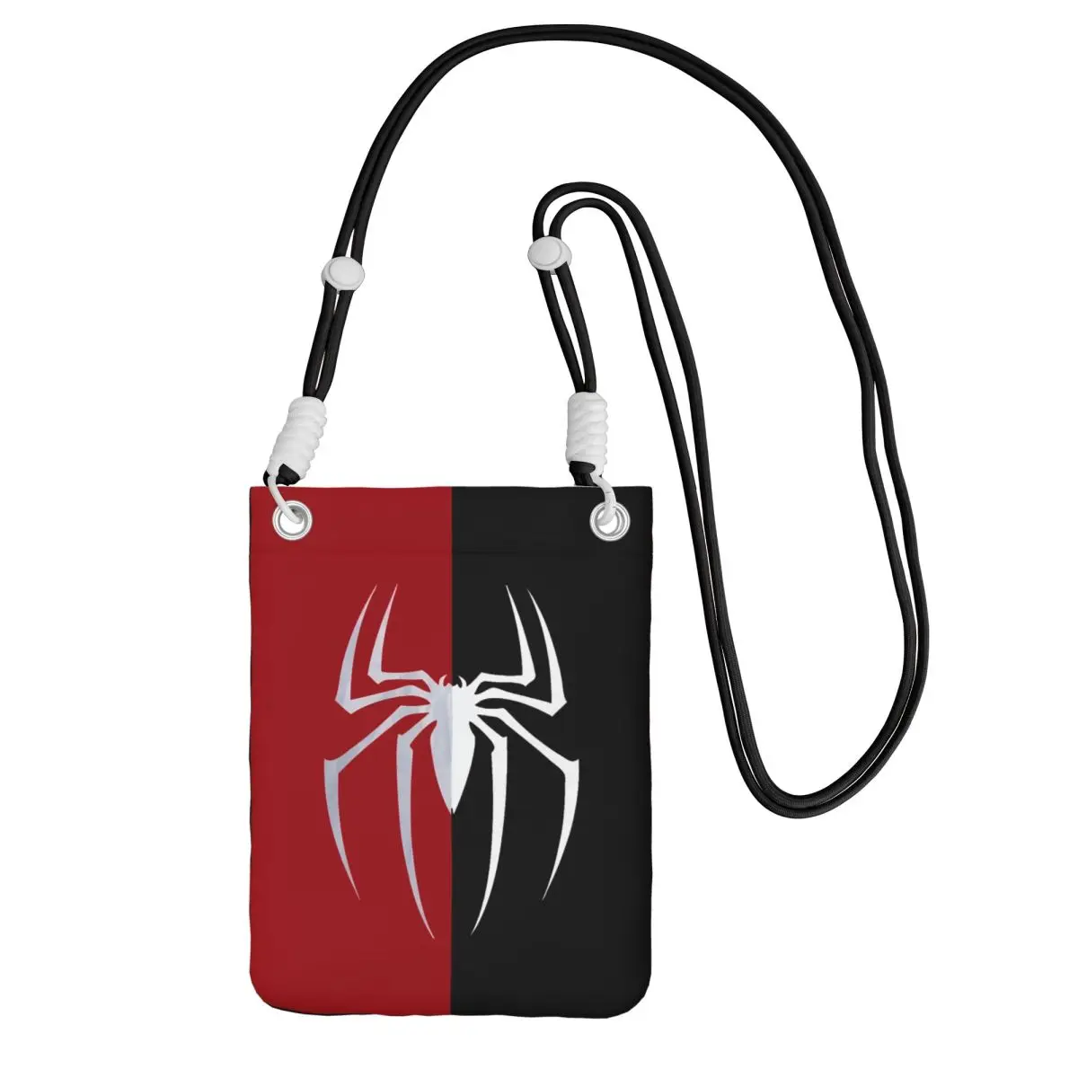 

Custom Spider Man Mobile Phone Bag for Women Men Superhero Anime Shoulder Crossbody Bag Suitable Coin Purse Mini Purse Wallet