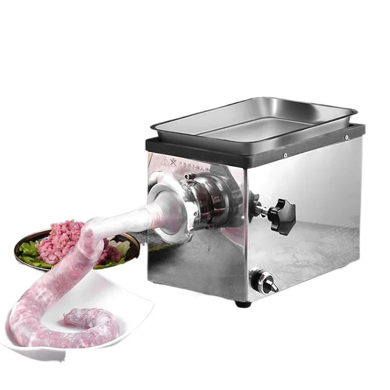 Meat Grinder Commercial Electric Stainless Steel Enema Machine Automatic Multifunctional Meat Cutter Meat Cutting Machine