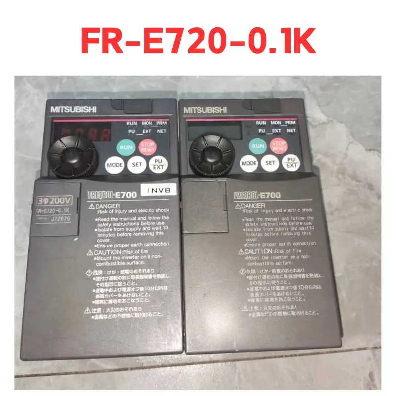 

second-hand inverter FR-E720-0.1K Test passed Fast Shipping