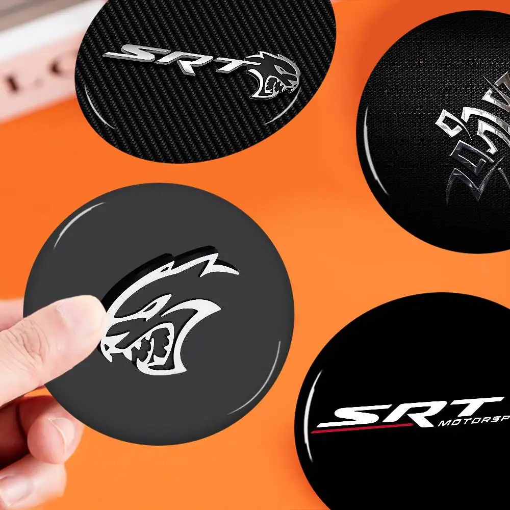 S-SRT Hellcat Credit Soft Button Pin Round Metal Badge Lapel Pin Parts Gift Friends Kid Jewelry view 4