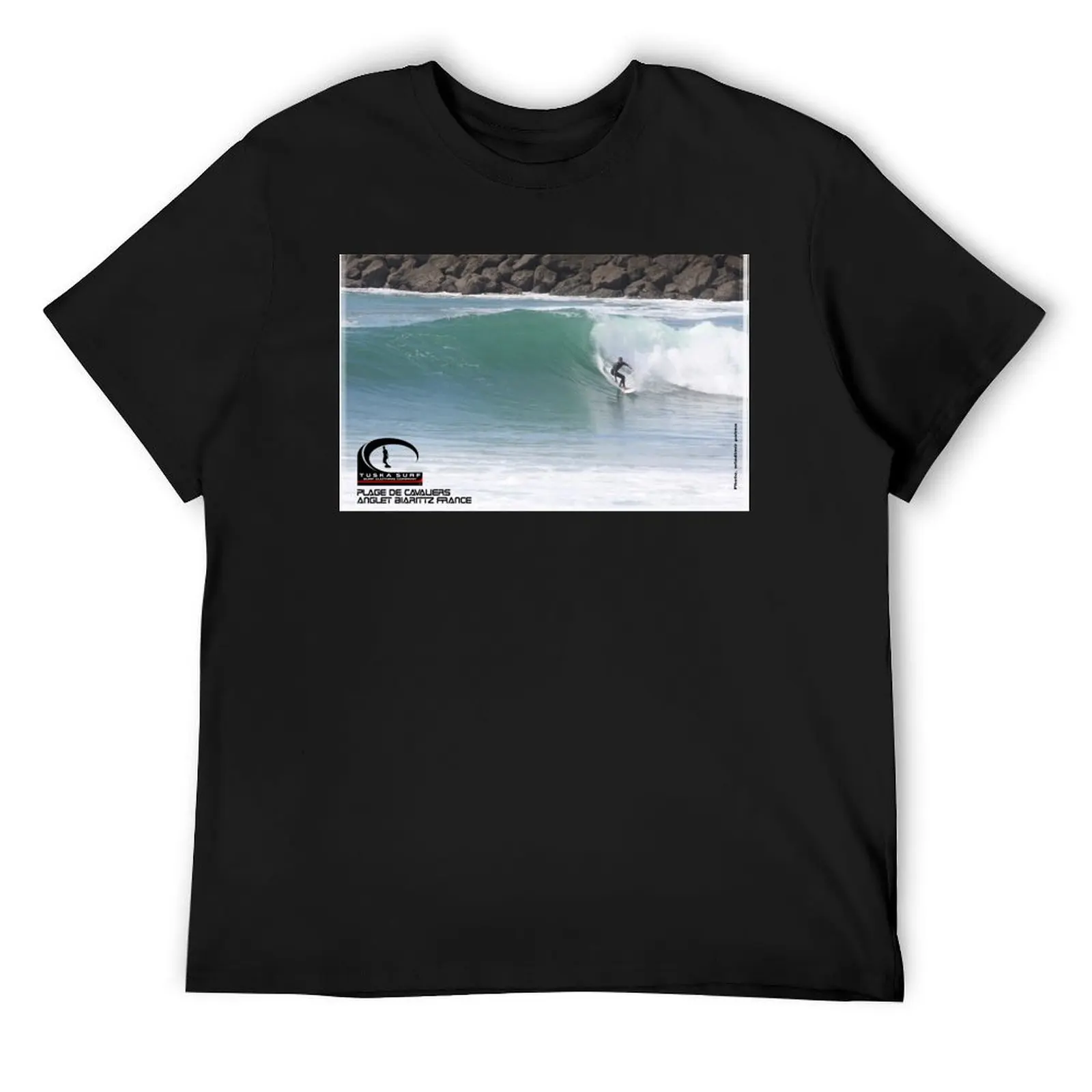 

Surf Tee shirt Anglet in France. Tee shirt by Tuska surf T-Shirt custom t-shirts funny gifts t shirt men