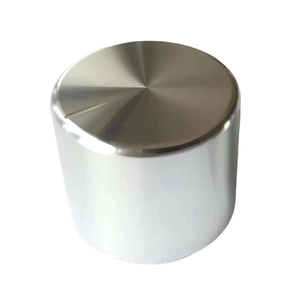1Pcs 30x25mm Aluminum Volume Knob Aluminum Alloy Anodized Surface Amplifier Volume Control Knob 6mm Shaft Hole CNC Machined