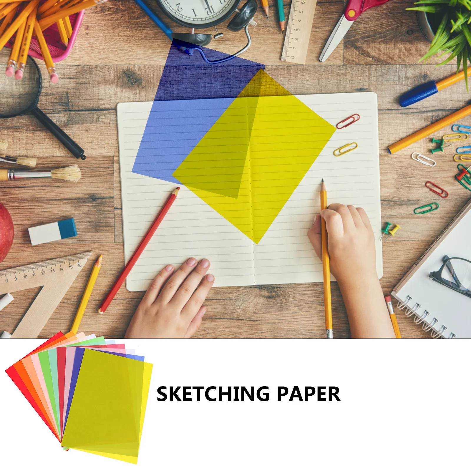 40Sheets Tracing Paper Translucent Drawing Copy Paper for Calligraphy Sketching Art Craft Transfer Overlays Drawing