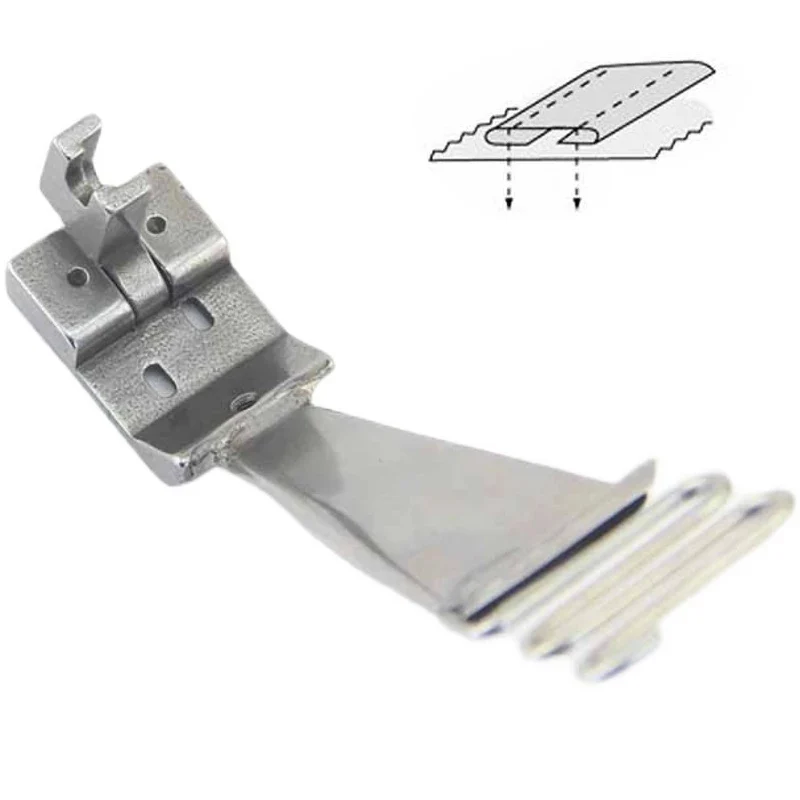 

Industrial Double Needle Chainstitch Sewing machine Foot+Double Needle Tape Attaching Folder /Tape Attaching Foot for MH-380