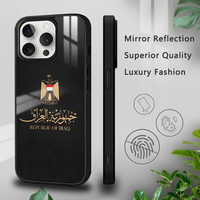 Iraqi Iraq National Flag Phone Case For iPhone 16 15 14 13 12 11 Pro Xs Max Mini Plus Celulares Hard Funda