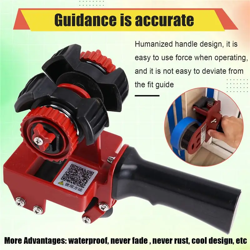 AA94-Beauty Seam Tape Dispenser Masking Tape Textured Paper Pasting Machine Spray Paint Sticker Tool