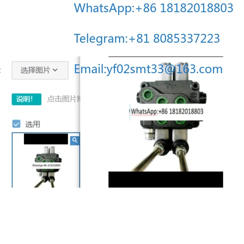 Hydraulic Multi-way Directional Valve ZT-L12-5T ZT-L12-6T ZT-L12-8T Monoblock Distributor ForConstruction Agricultural Machinery