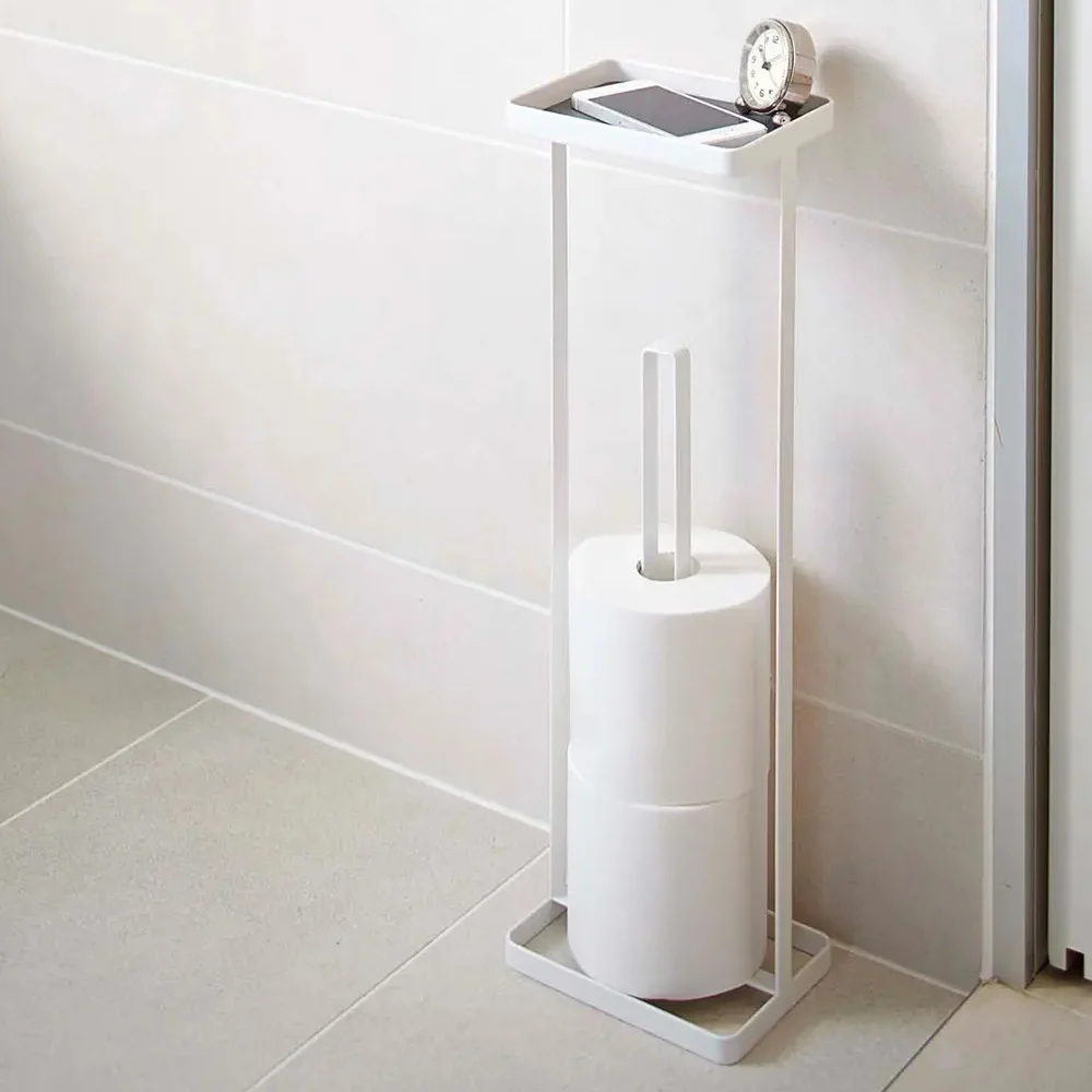 Toilet tissue rack, toilet paper rack, roll paper rack, multifunctional toilet tissue rack