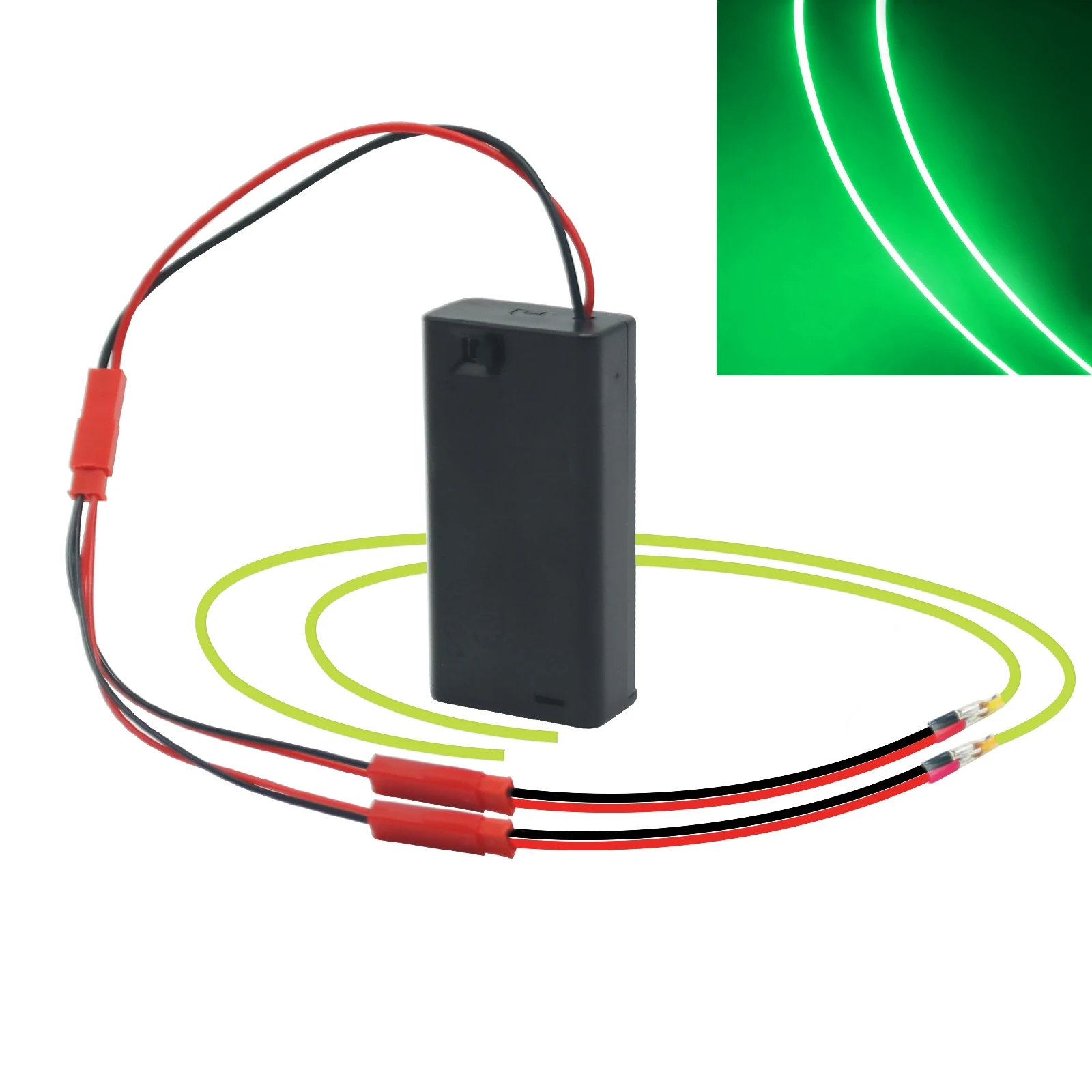 DC 3 V batteriebetriebenes LED-Filament, flexibel, 360° ° Leuchtende leuchtende biegsame DIY kreative Edison-Glühbirne, Lampenteile, Diodenbeleuchtung