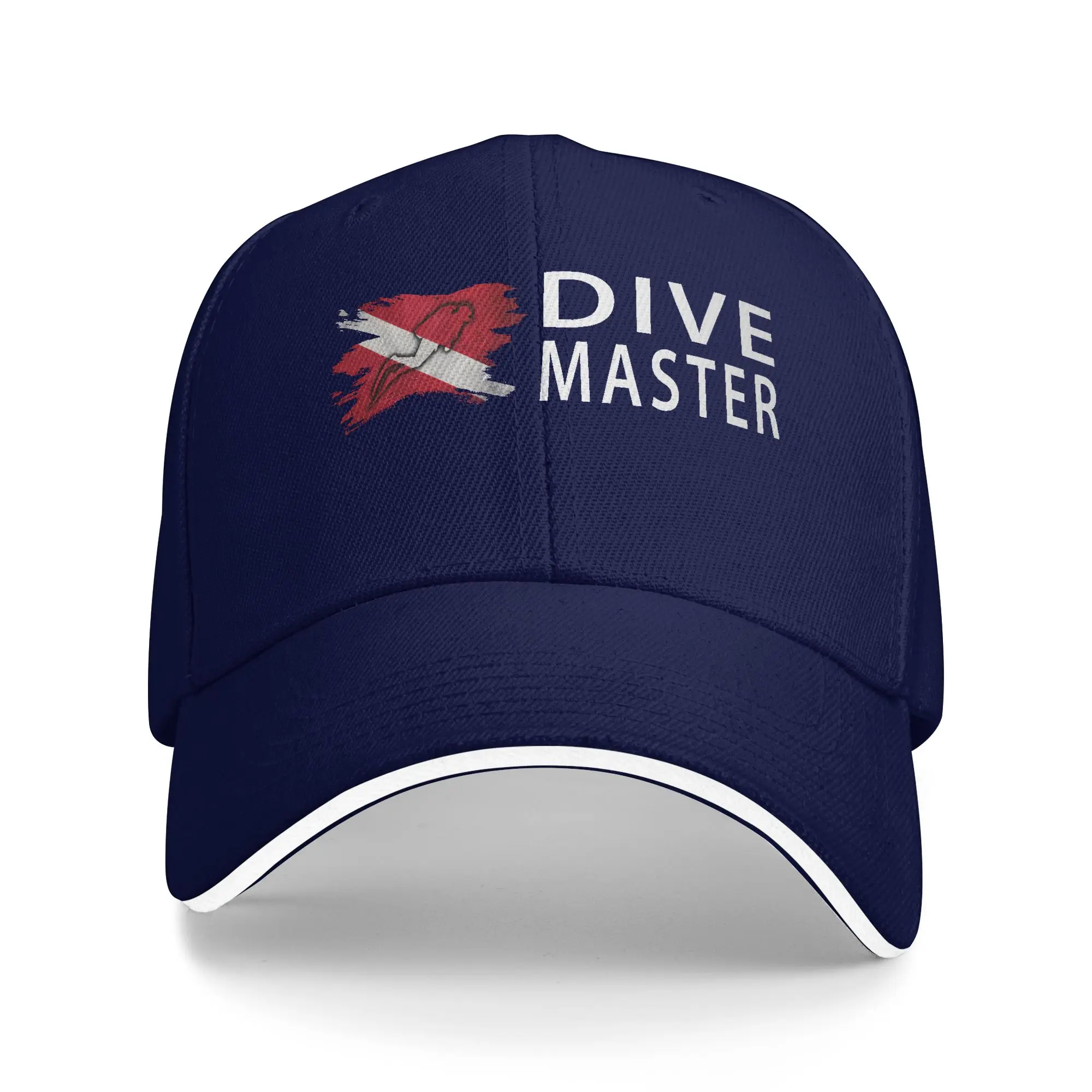 Hot Sale Diver Flag Scuba Diver Wear Baseball Cap  Fashion Luxury Woman Hat  Long Journey Luxury Woman Hat