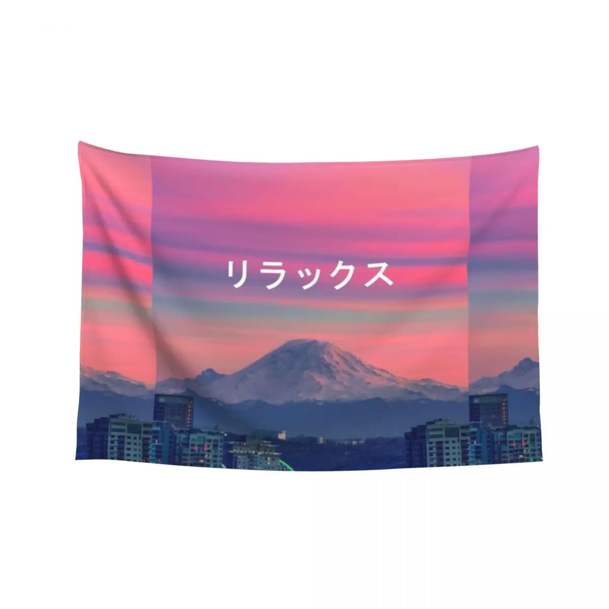 

Relax (Vaporwave Japanese) Aesthetic Tapestry Bedrooms Decorations Funny Home Decoration Accessories Tapestry