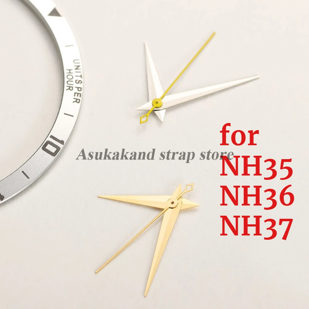 High Quality Watch Hand Gold/Silver/ Silver Yellow WatchHands Watch Accessories For NH35/NH36H/ NH37 Movement Watches Pointers
