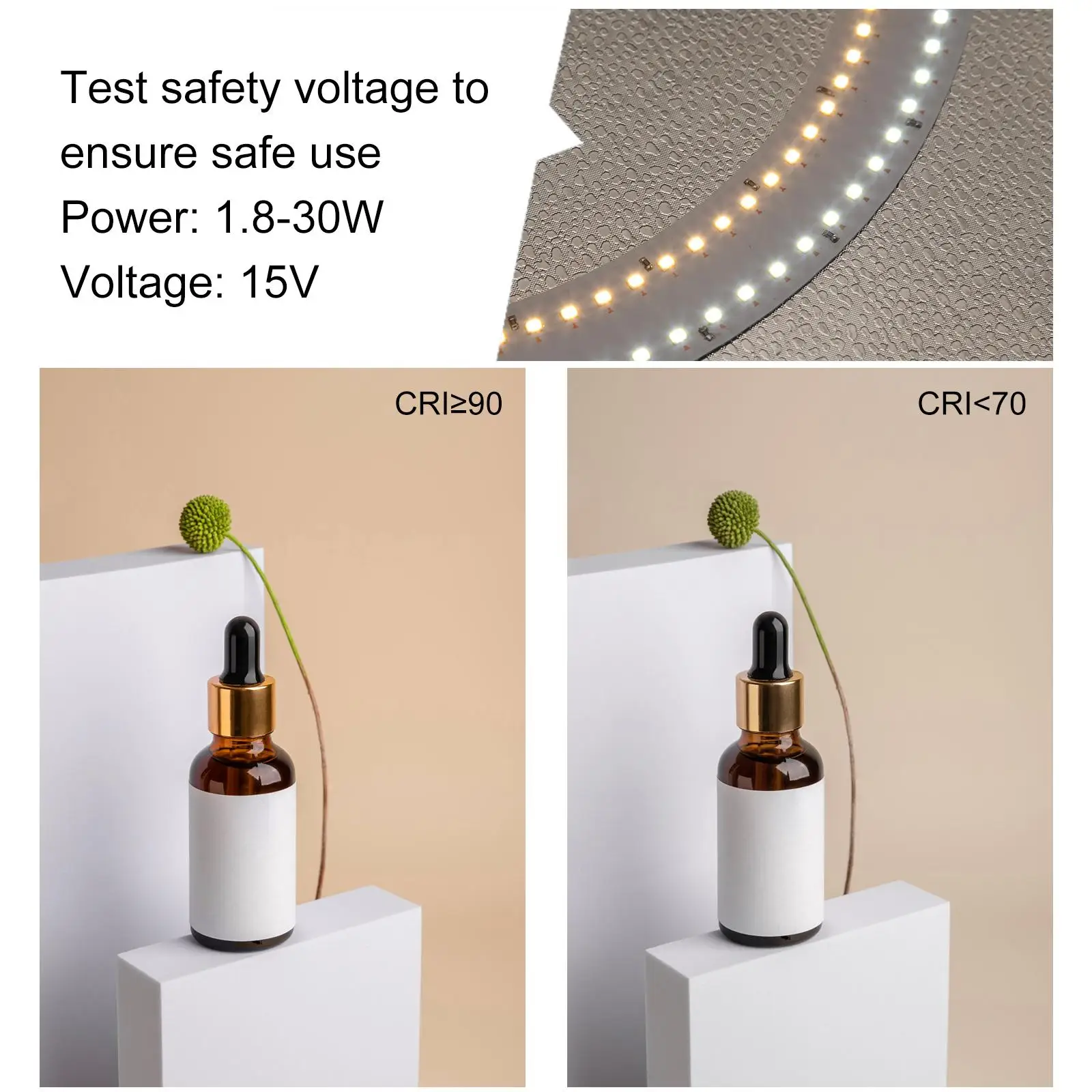 PULUZ 50cm Folding Portable Ring Light PD30W Quick Charge Type-C Photo Lighting Studio Shooting Tent Box&6 Photography Backdrops gallery 4