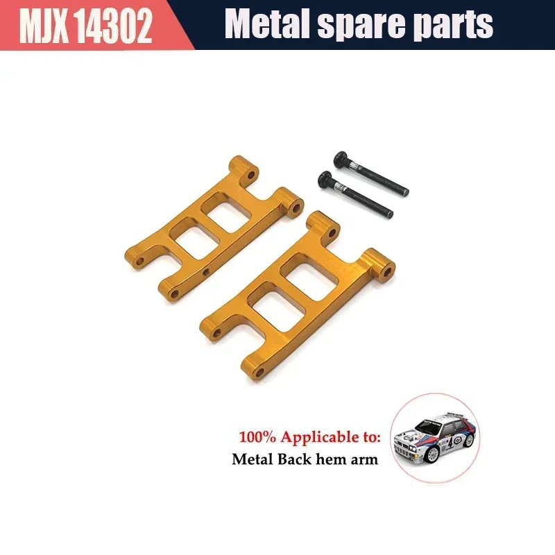 Mjx RC Hyper Go 1/14 14301 14302 14303 Upgrade Parts Metal Vulnerable Parts Set for  Rc Car CNC Aluminum Accessories RC Cars