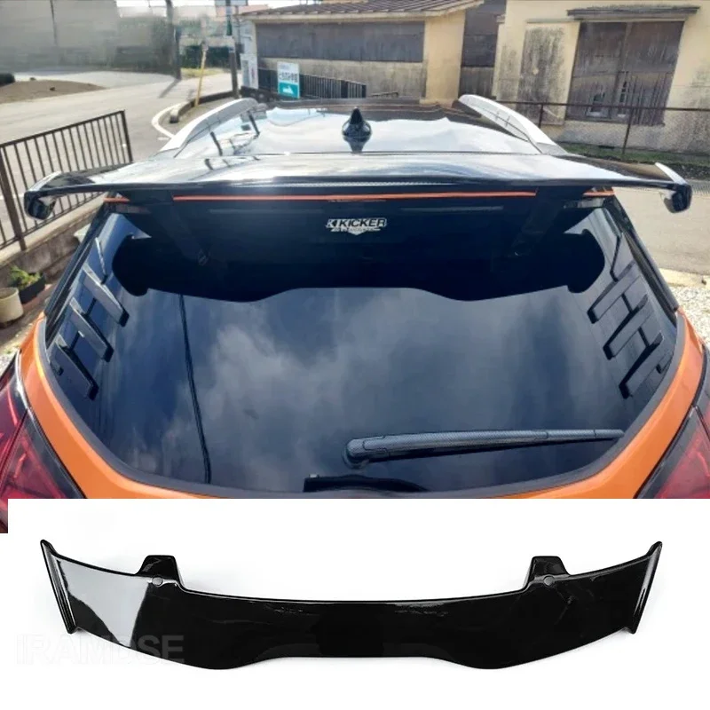 

New! Tail Fin for Nissan Kicks 2015 to 2024 Spoiler Carbon Surface Rear Wing Accessories Transform the Style