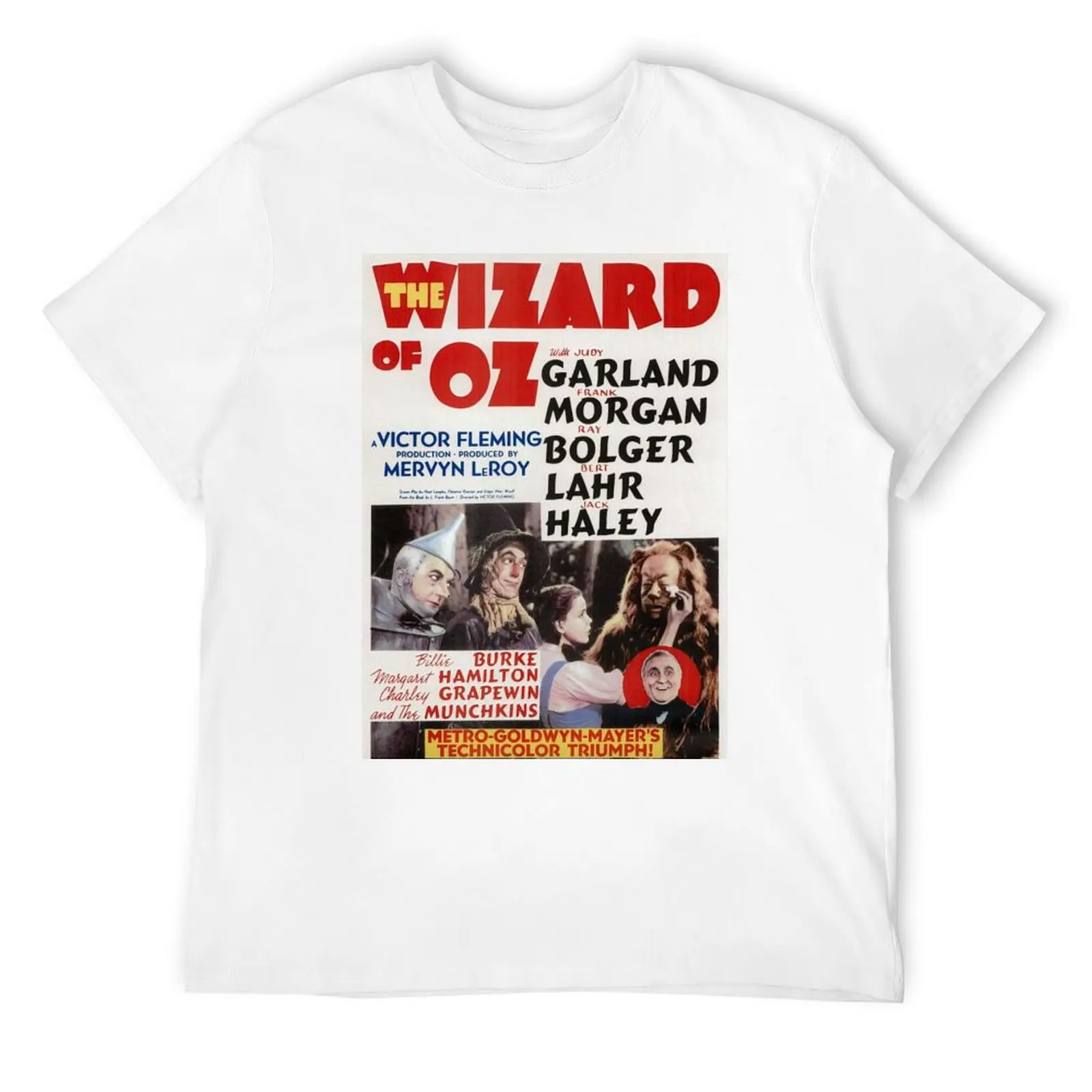 Original Wizard of Oz Filmplakat-T-Shirt, Sommer 20225, Baggy-Shirts, süße Kleidung, Sommerhemd, schwere T-Shirts für Männer