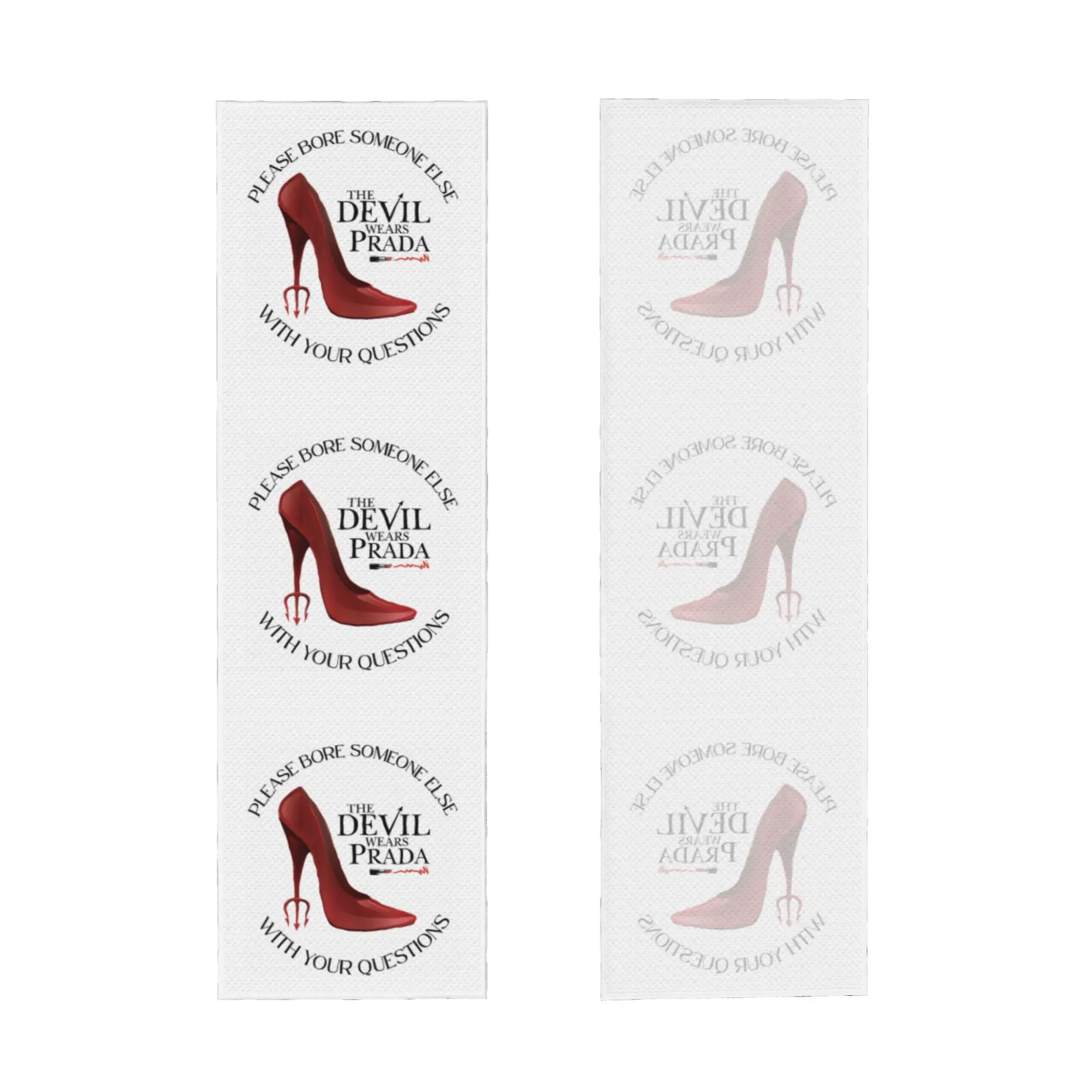 Red High Heels Film The Devil Wears Pradas Towel Quick Drying  Super Soft  Fitness and Outdoor Activities Towels