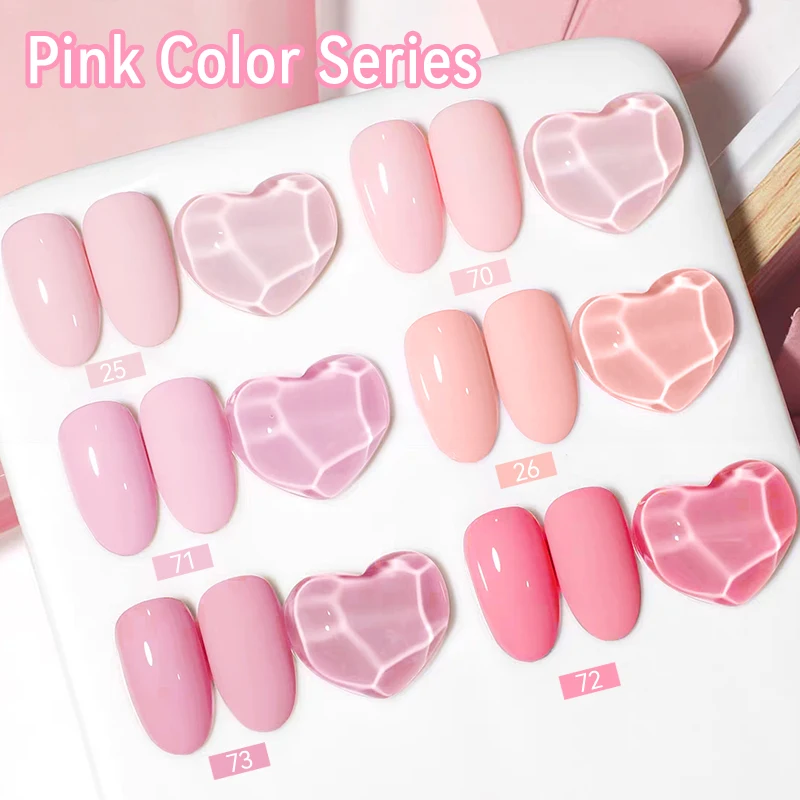 UR SUGAR الوردي عارية اللون سلسلة هلام طلاء الأظافر 7 مللي سباركلي بريق هلام شبه دائم الأشعة فوق البنفسجية LED نقع قبالة مسمار مانيكير الورنيش #3