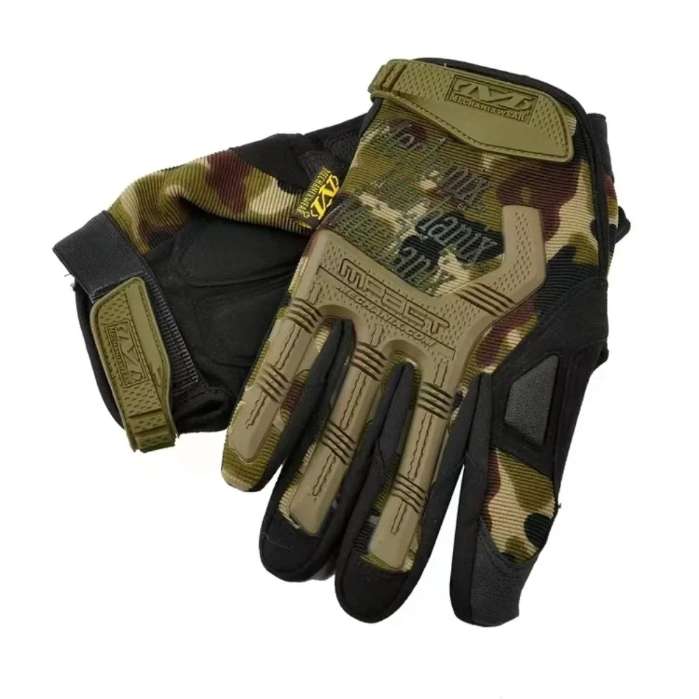 Tactical Semi-full Finger Super Technician Outdoor Fitness Touch Screen Special Forces Military Fan Non-slip Gloves