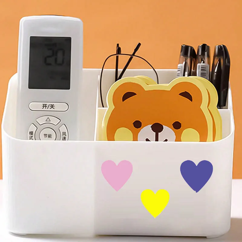 

500Pcs/Roll DlY Writing Pink Heart Stickers 2.5cm/1.0in DlY Gift Decoration Perfect For Notebook PC Pad Fridge Gift Seal Labels