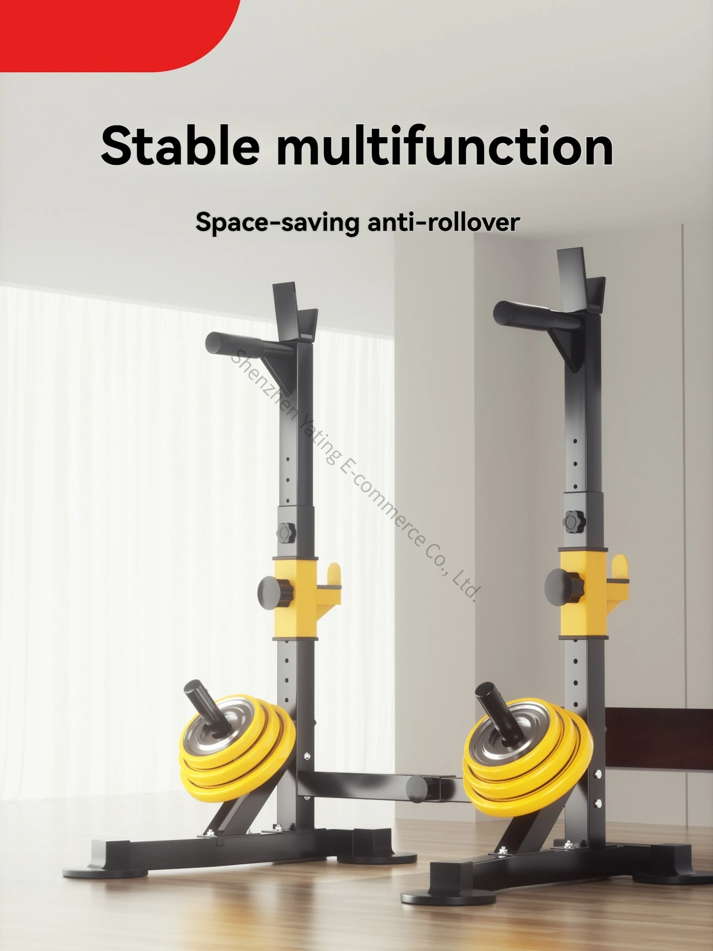 Bench Press Rack Barbell Placement Rack Household Squat Rack Integrated  Stool Multifunctional Weightlifting Bed Professional