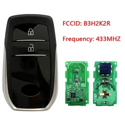 CN007304 Original 2 Buttpn Smart Key For Toyota Innova 2023 Remote Fob 433MHZ AES Chip FCC B3H2K2R Keyless Go