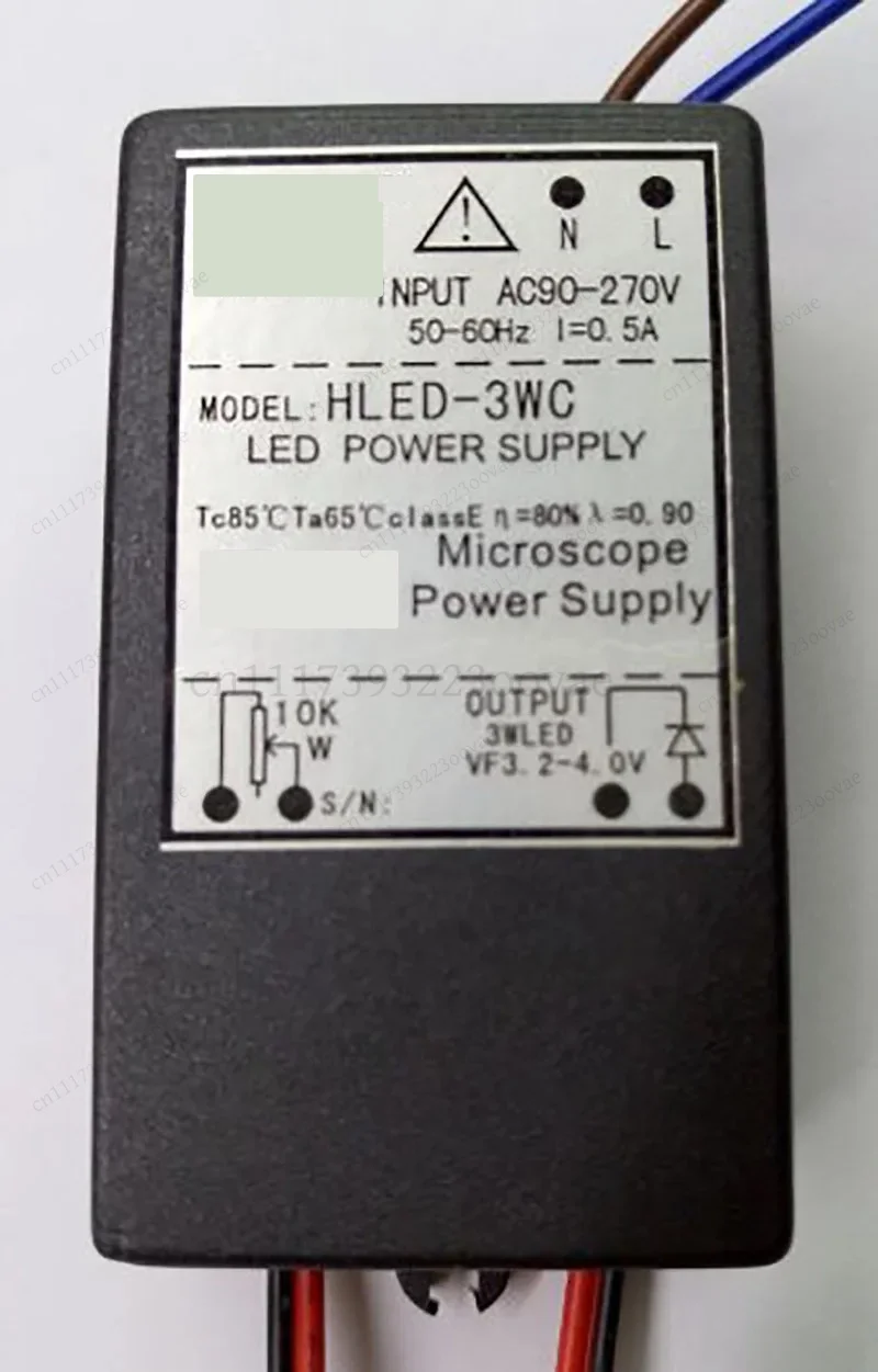df Microscope Power Module HLED‑3W HLDE‑3WC 1W‑3W LED Dimming Power Supply For 3W LED Lamp Bead Replacement Accessory