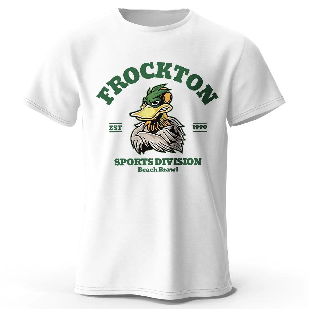 Frockton bedrucktes T-Shirt aus 100 % Baumwolle, übergroße Vintage-Grafik-T-Shirts für Männer und Frauen, Sommer-Tops, Americana Streetwear
