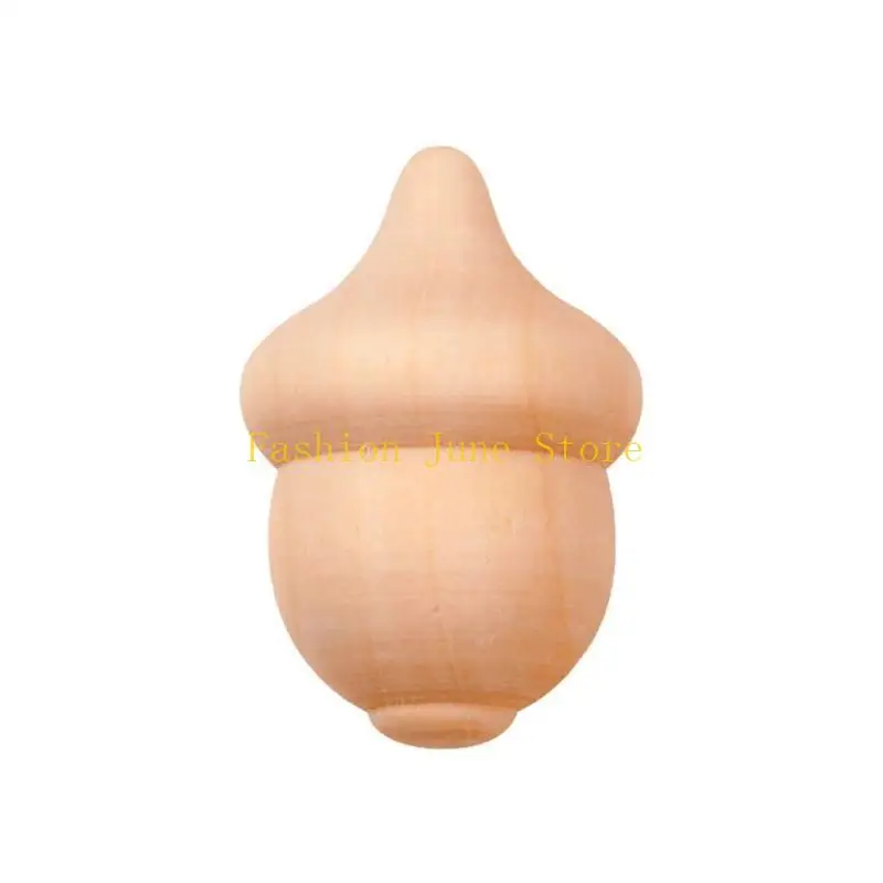 N5KA 1set Dainty Romantic Acorns Bowl Bead Necklace Pendant for Women&Girl Daily Wear view 2