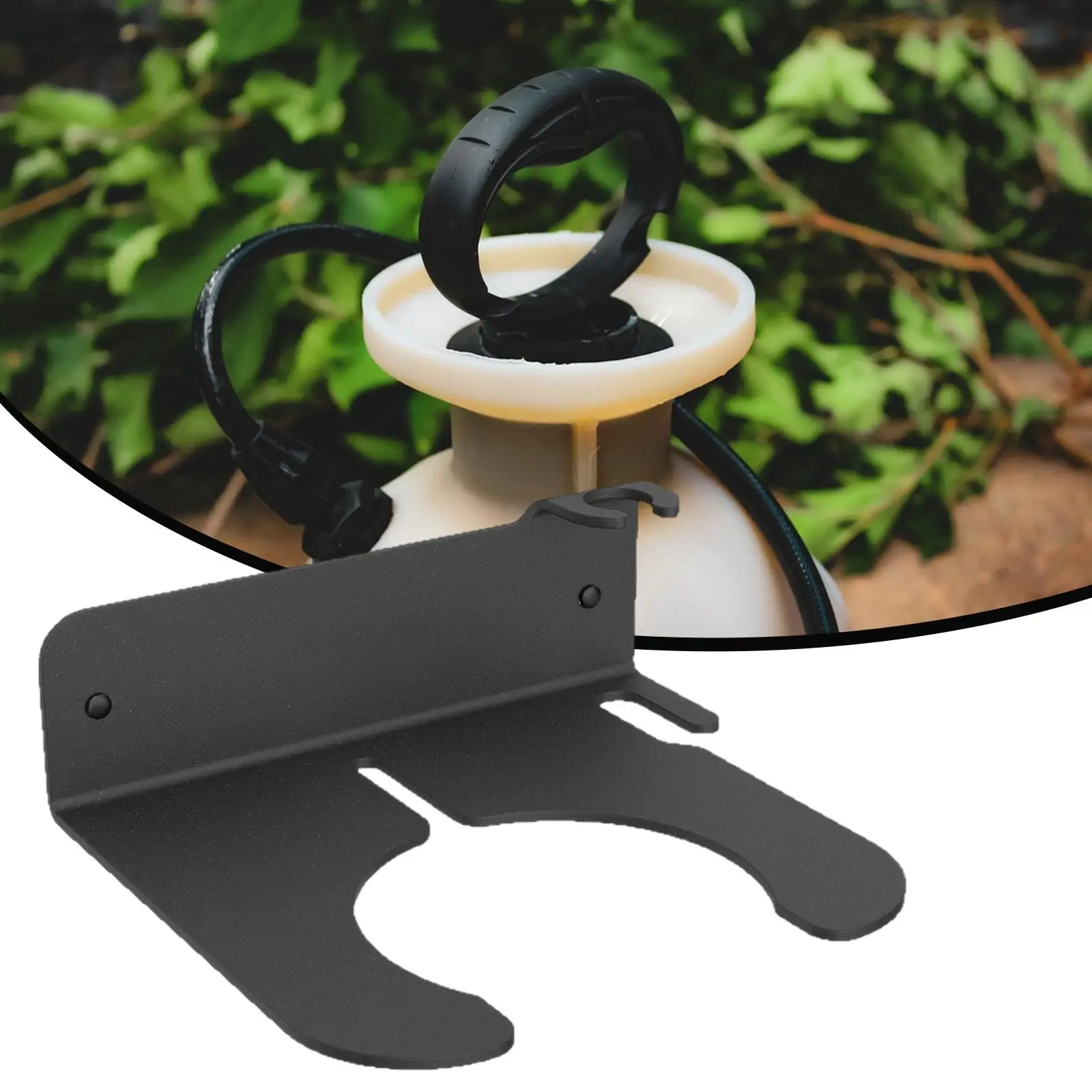 

Держатель садового насоса-распылителя, полка для хранения садовых инструментов, настенный подвесной универсальный настенный держатель для хранения в гараже